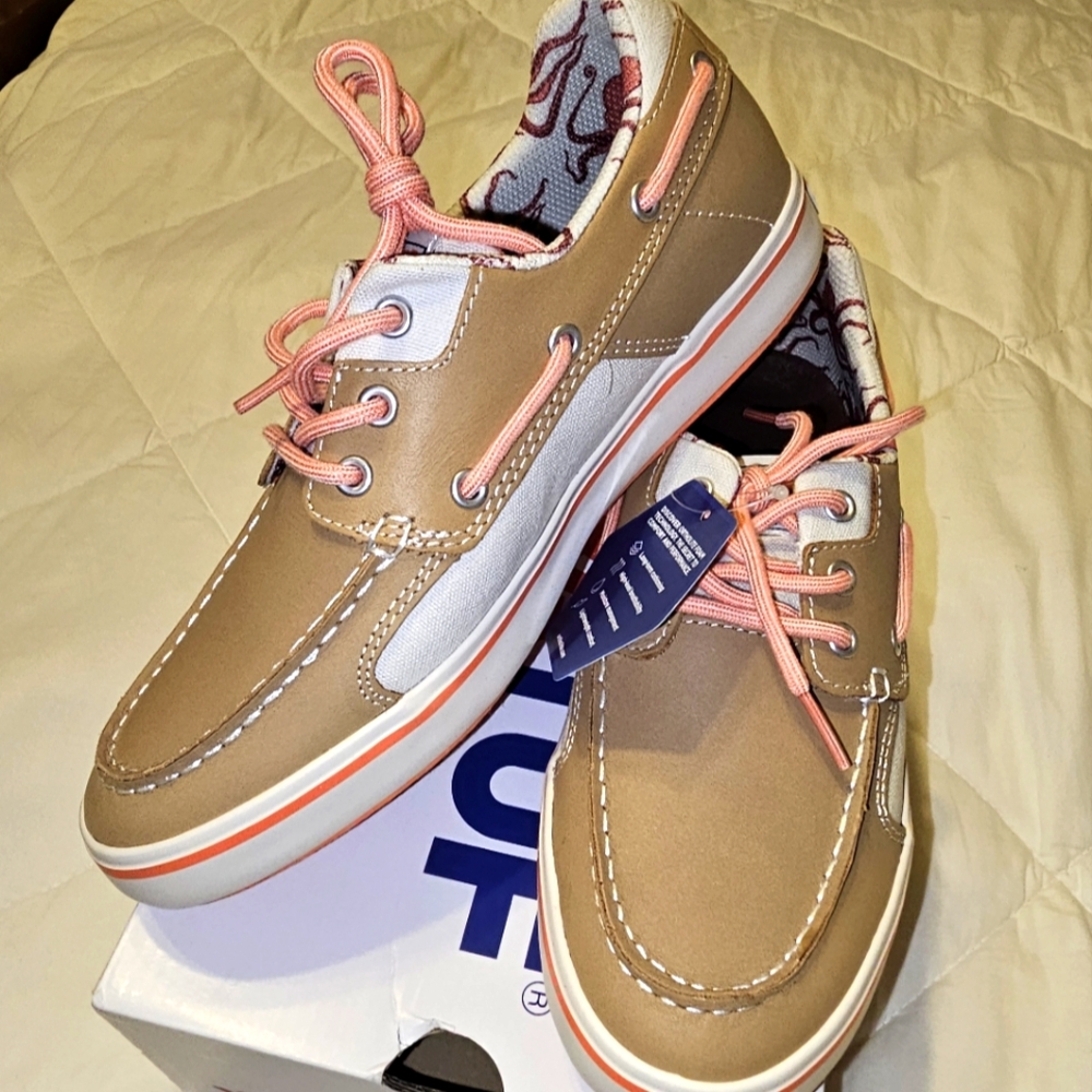 XTRATUF boat/deck shoes, sz 8....